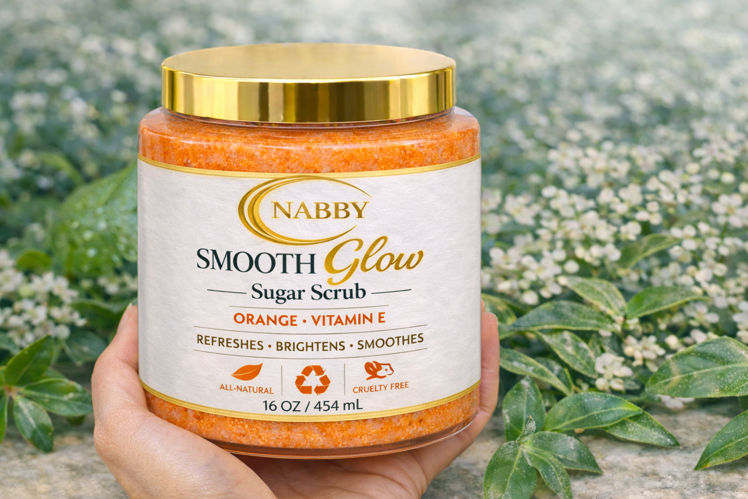 Orange Exfoliating Sugar Scrub (16 oz)